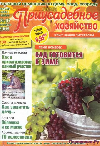 Приусадебное хозяйство 08 10